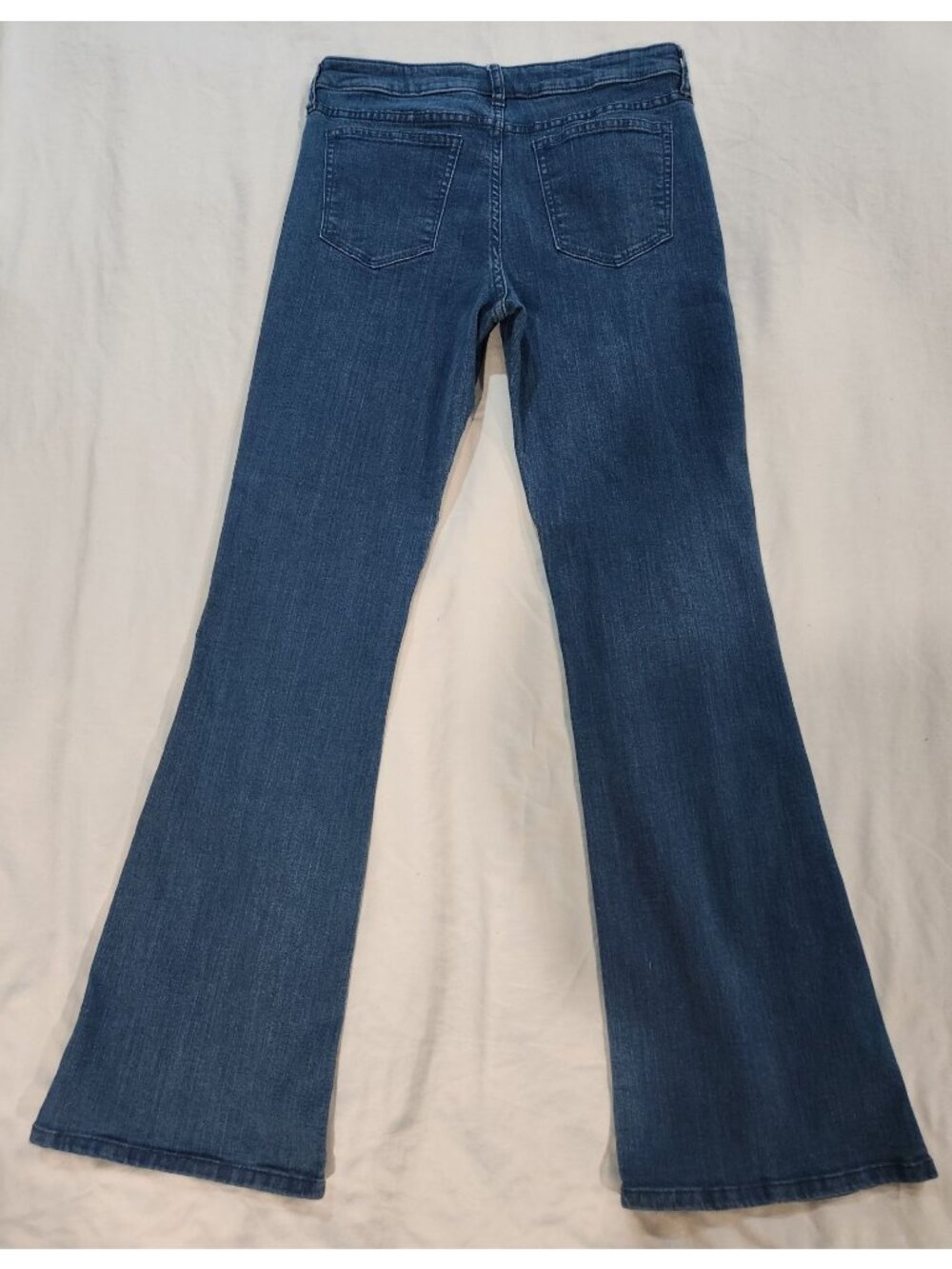 Banana Republic Womens Wide Leg Dark Blue Denim Jeans Size 29/8 Classic Fit - Picture 4 of 7